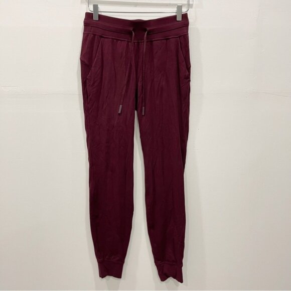 Lululemon Ready To Rulu Jogger Pants Updated Garnet Size 6 Drawstring - Picture 2 of 10